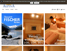 Tablet Screenshot of haus-alpina.net